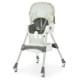 Стільчик для годування M 6302 Gray складний, 5-ти точкові ремені