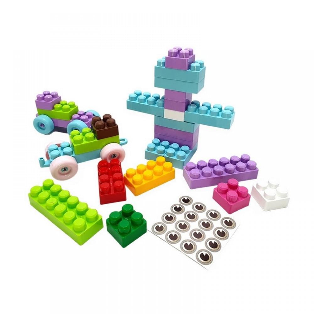 Дитячий блочний конструктор "Набір для дівчаток" 013999/02, 343 деталі