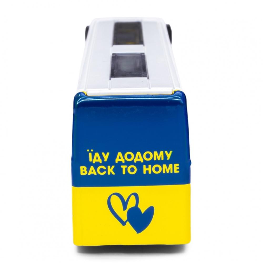 Дитяча колекційна модель "Автобус екскурсійний Україна" TechnoDrive 250419CG