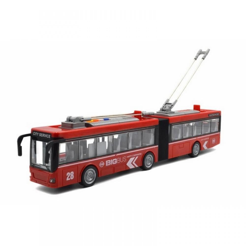 Дитячий інерційний тролейбус WY915A, масштаб 1:16