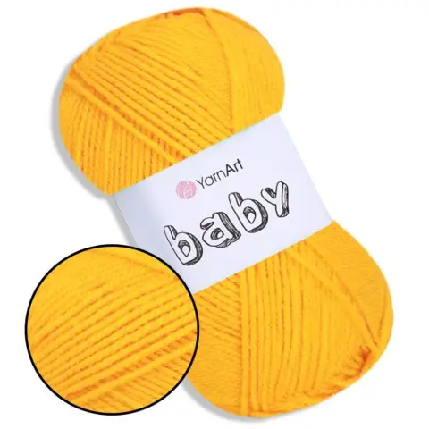 Пряжа для іграшок Baby YA150-50 акрил, 50 грам, 150 м, в асортименті
