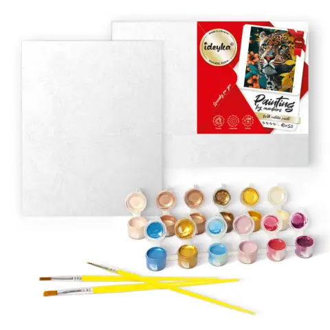 Картина за номерами "Пробудження краси" Ідейка KHO8511 40х50 см, з фарбами металік