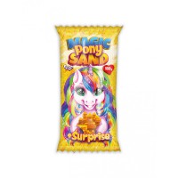 Набір для творчості "Кінетичний пісок "Magic Pony Sand" MPS-01-01, 150 г Жовтий