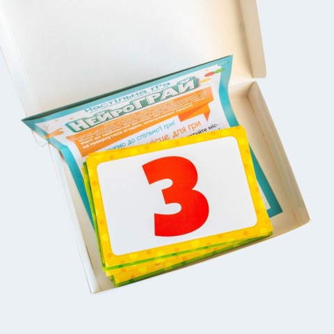 Настільна гра "НейроГрай" 10109170 для синхронізації роботи півкуль