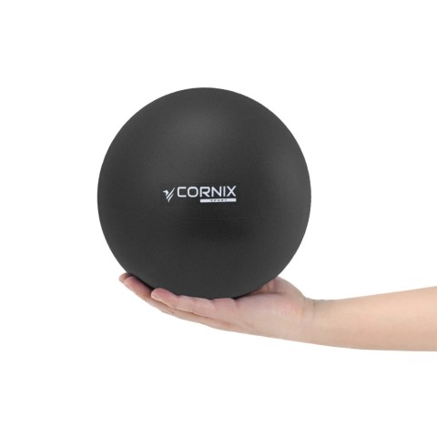 М'яч для йоги MiniGYMball Cornix XR-0371, 22 см, чорний