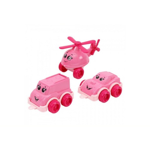Дитячий іграшковий набір "Транспорт Міні" 8003TXK у наборі 3 штуки