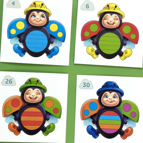 Розвиваючий пазл-вкладиш "Сонечко емоції" (ПСД280) PSD280