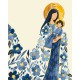 Картина за номерами "Богородиця" 16527-AC з металізованими фарбами 40х50 см