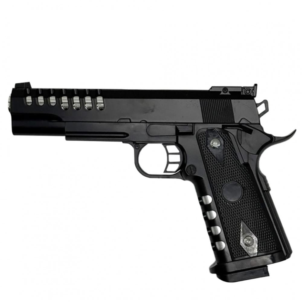 Дитячий іграшковий пістолет на кульках M688 чорний