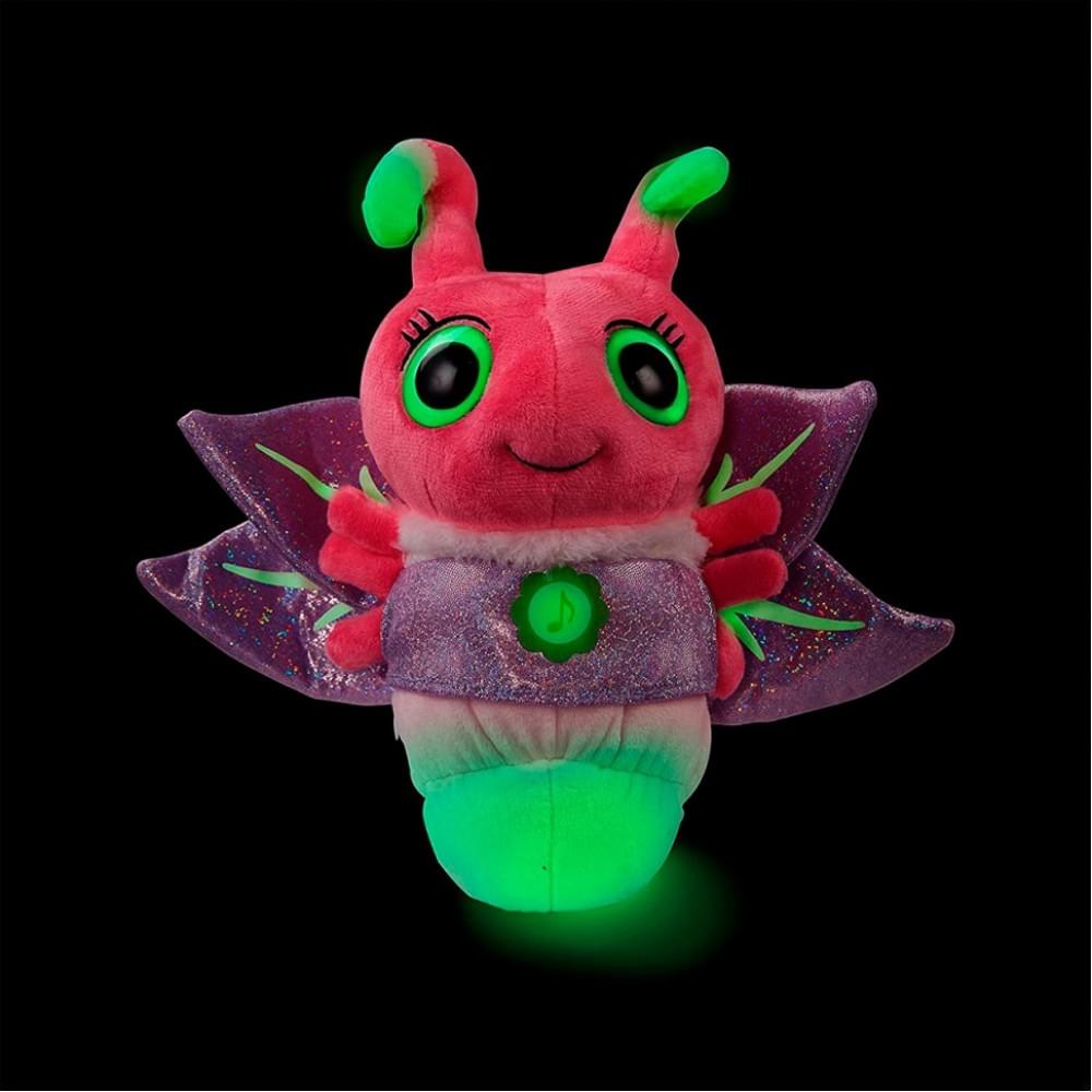 Інтерактивна м'яка іграшка "Рожевий світлячок" Glowies GW001