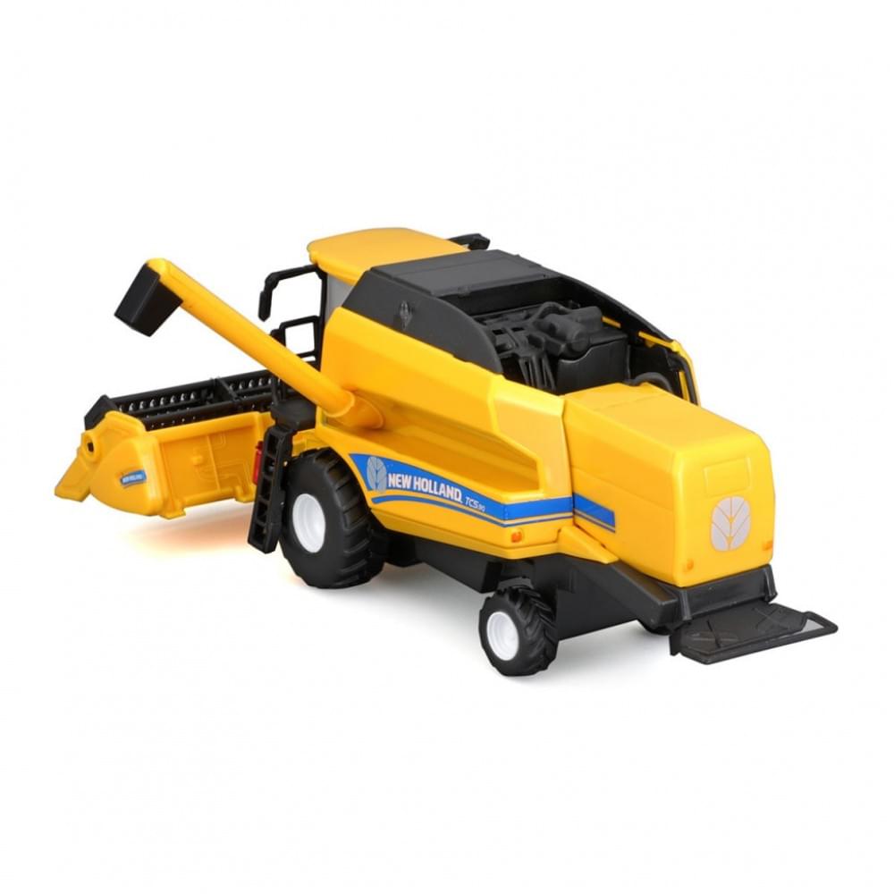 Автомодель Зернозбиральний комбайн "New Holland TC5.90" Bburago 18-31721 із зерновою жниваркою
