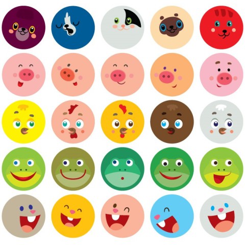 Дитяча книга аплікацій "Коти" 403242 з наклейками