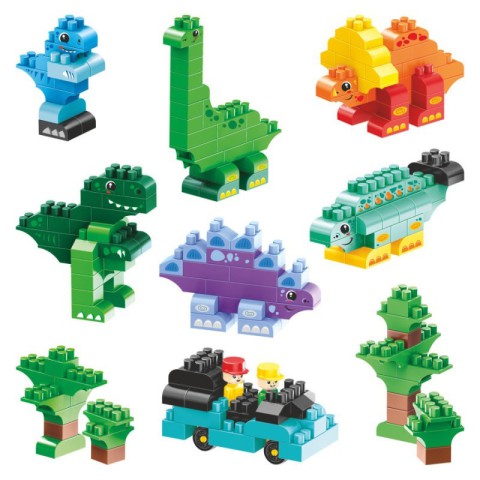 Дитячий конструктор "Dino park" 2222TXK 190 деталей