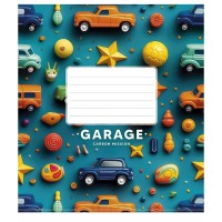 Зошит учнівський "Boys interests" 012-3394K-3 в клітинку, 12 аркушів