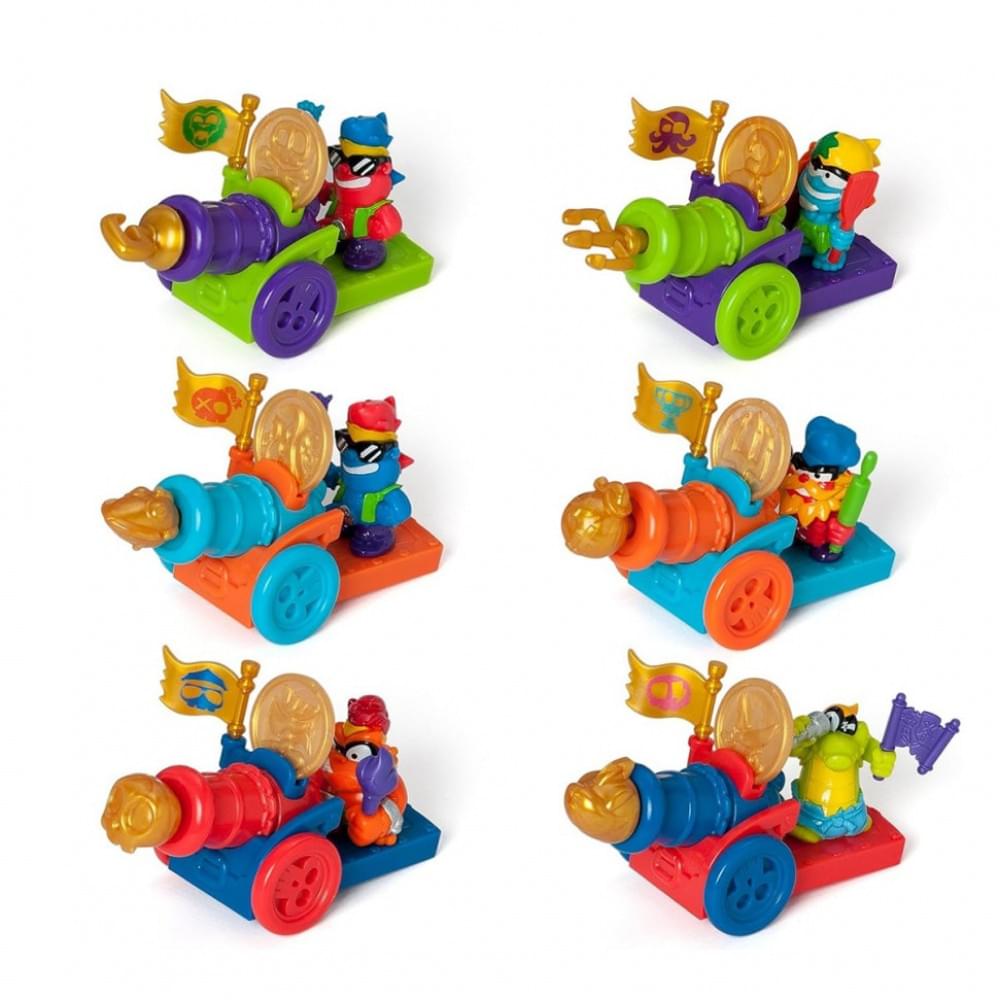 Дитячий іграшковий набір з фігурками "Піратські пригоди" PIRATIX PPX1D226IN00 серії "Golden Treasure"