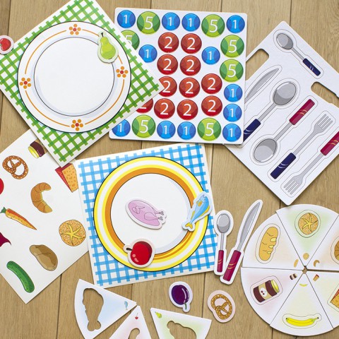 Навчальні пазли. Вивчаємо продукти харчування. Iq-club для малюків (р) 13152043