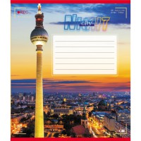 Зошит учнівський "Вогні міста" 024-560145L-2 в лінію, 24 аркуші