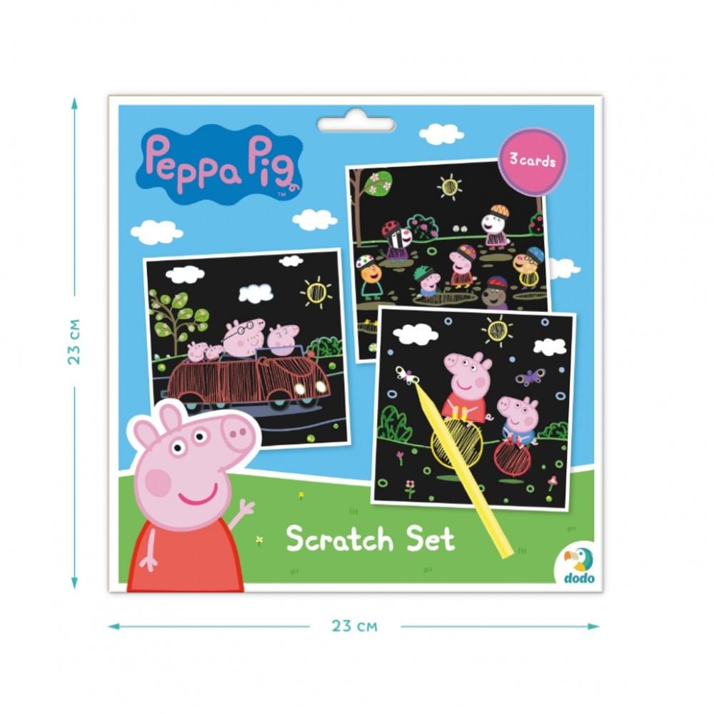 Набір гравюр Peppa Pig "Веселі розваги" Dodo 200185