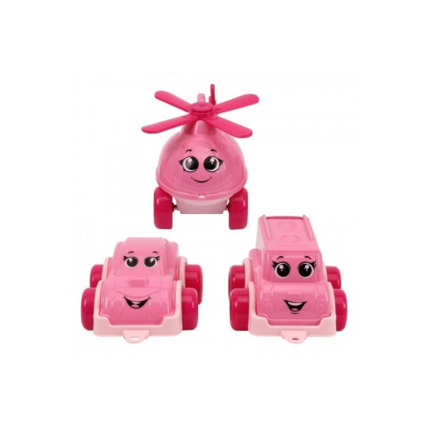 Дитячий іграшковий набір "Транспорт Міні" 8003TXK у наборі 3 штуки