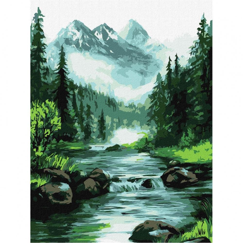 Картина за номерами "Таємниче джерело" KHO6371, 30х40 см