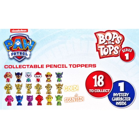 Набір колекційних фігурок-топерів Щенячий патруль Sambro PWP20-3980-KV-FO-2 серії "Bop n Tops"
