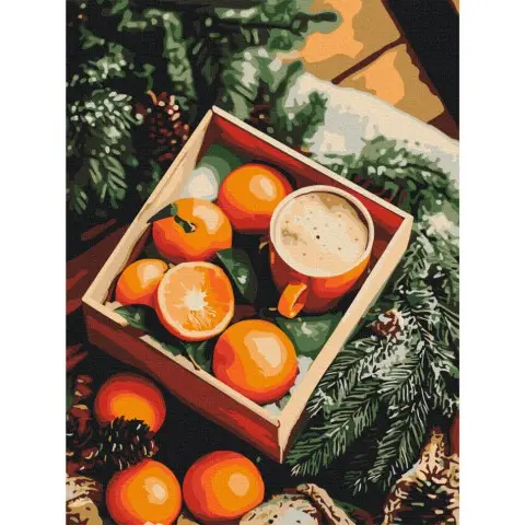 Картина за номерами "Аромат свят" Brushme RBS1022, 30х40 см