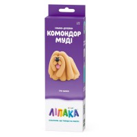 Набір пластиліну "Собаки-Друзі: Комондор Муді" ЛІПАКА 30149-UA01 самостійно твердіє