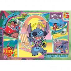 Дитячий пазл "Stitch" SC608 постер 117 елементів