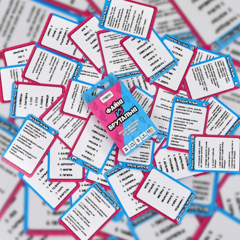 Карткова гра "Файні vs Брутальні" 30953, 36 карток