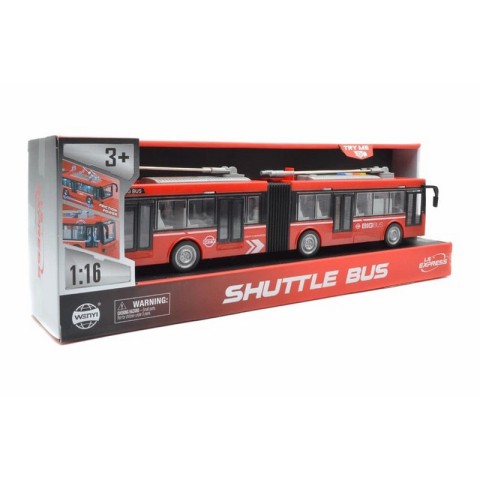 Дитячий інерційний тролейбус WY915A, масштаб 1:16