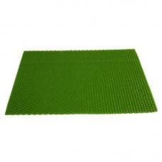 Вощина для виробництва свічок #7-зелений 410 х 260 мм