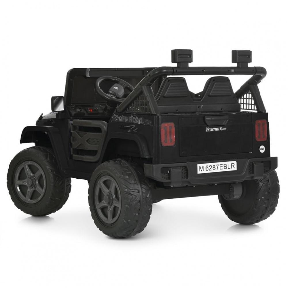Дитячий електромобіль Джип M 6287EBLR-2(24V) до 60 кг