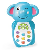 Розвиваючий телефон "Забавки з друзями" M 5773ABC(Blue) 13 см, українська