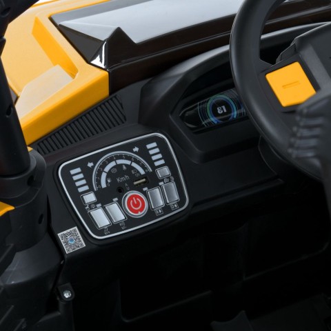 Дитячий електромобіль Джип M 6131EBLR-7(24V) до 30 кг