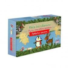 Набір для творчості новорічний Розпис акриловими фарбами "Олень та пінгвін" Умняшка НГ-002/2