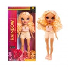 Дитяча ігрова лялька Персик Rainbow High 987970 серії "ОРР" з аксесуарами