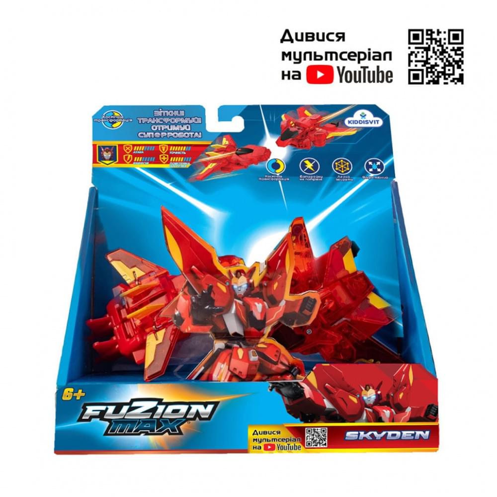 Ігровий набір літаків-трансформерів Скайден Fuzion Max 54001