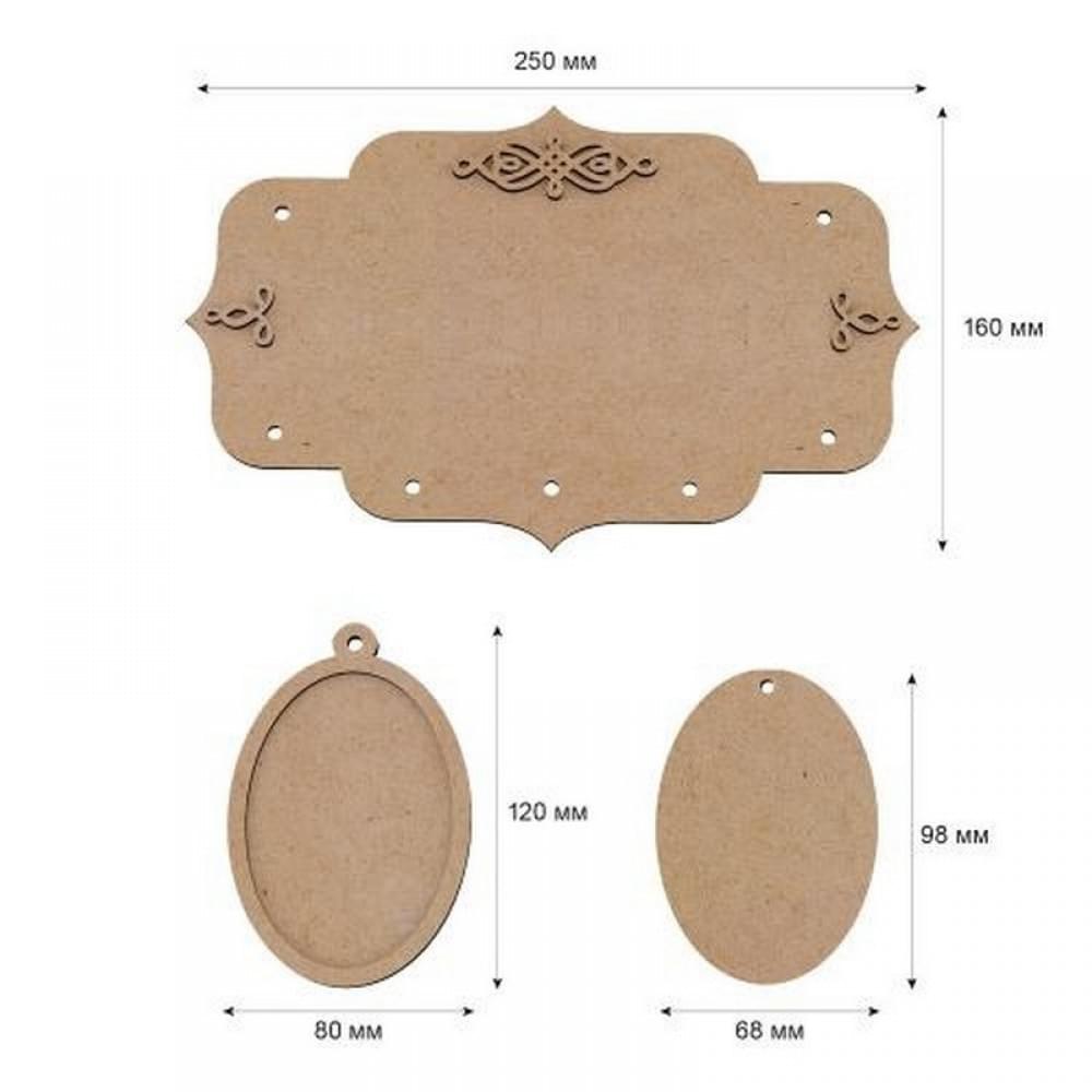 Набір для створення настінної підвіски "Botanical World" FDCKW-057