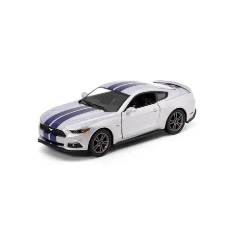 Дитяча модель машинки Ford Mustang GT (2015) Kinsmart KT5386FW, 1:38 Silver