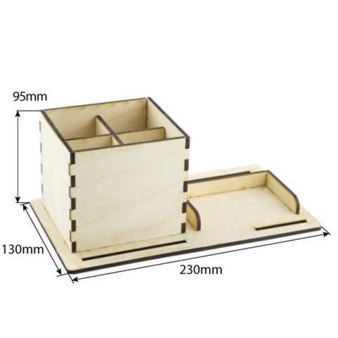Настільний органайзер для письмового принаддя та візитівок FDPO-008