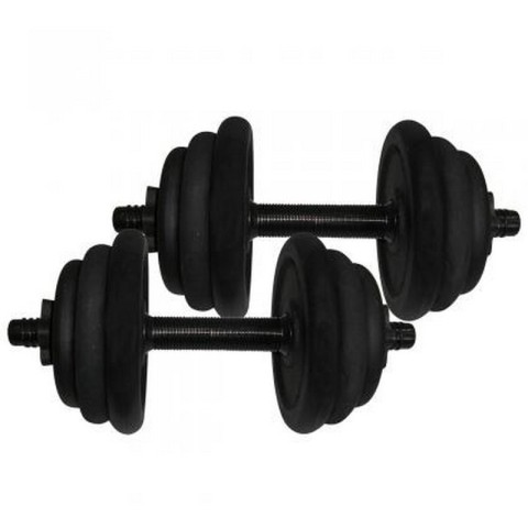 Гантелі набірні литі NE-300-GP013-2, 2 шт по 12,5 кг