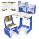 Дитяча Парта N 2071-11-4 синій, зі стільчиком