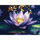Картина за номерами "Магічна лілія" KHO3296 з металізованими фарбами 30х40 см