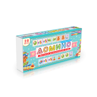 Дитяча настільна гра доміно "Предмети" 1-091 від 3-х років