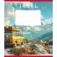 Зошит учнівський "Подорож на авто" 036-570083K-2 в клітинку, 36 аркушів