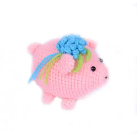 Набір для творчості "Свинка" BK-012 в'язання гачком