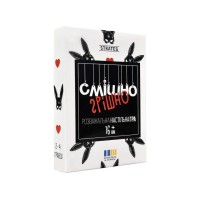 Настільна гра "Смішно-грішно" 30671, 98 карток