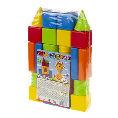 Конструктор Мастерок №2 1-071 24 деталі