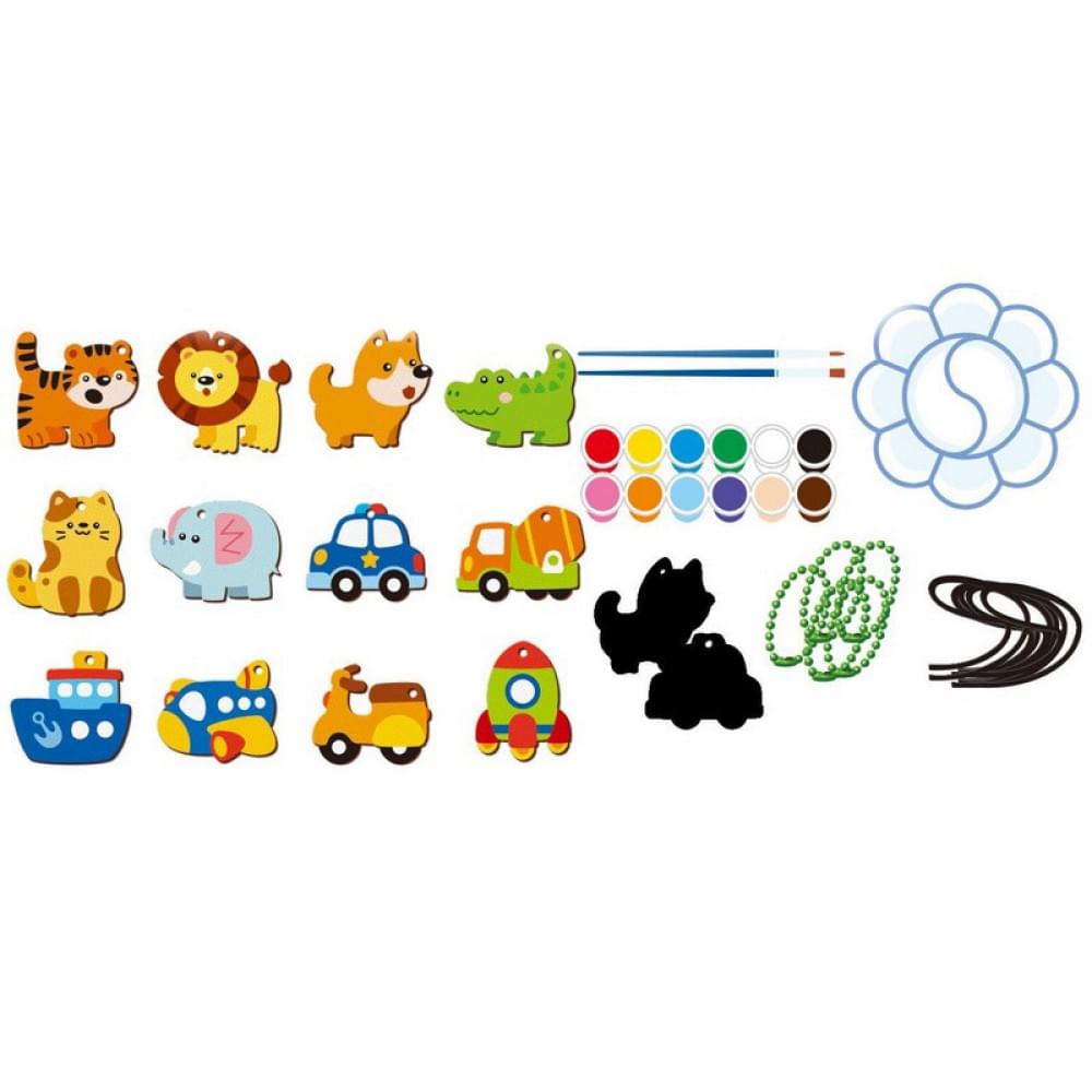 Набір для творчості "Магнітні брелки Диво майстерня" 47751, 12 магнітів