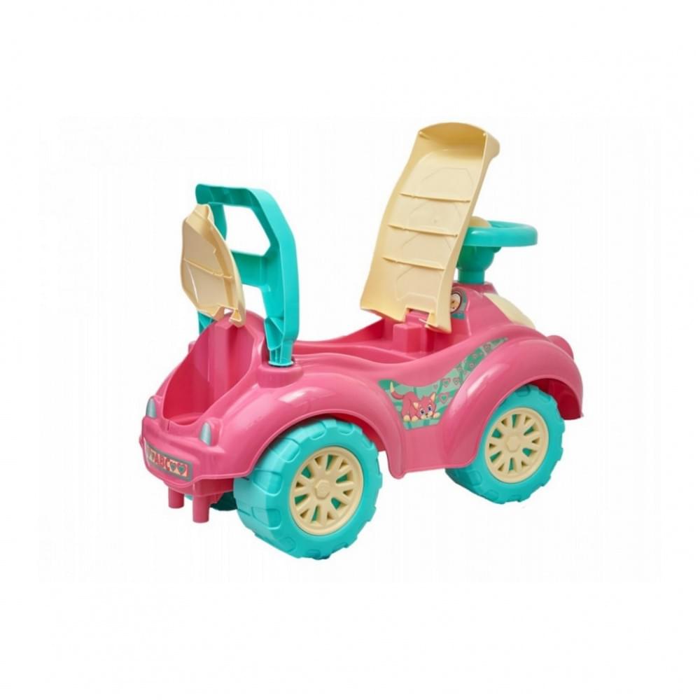 Машинка-каталка толокар для прогулянок ТехноК 0823TXK Рожева